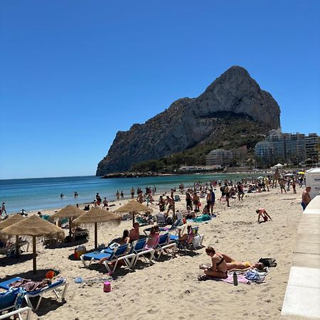 Nuevo Mexico Playa Vistas Al Mar 3 Habitaciones Piscina Y Garaje Calp Dış mekan fotoğraf