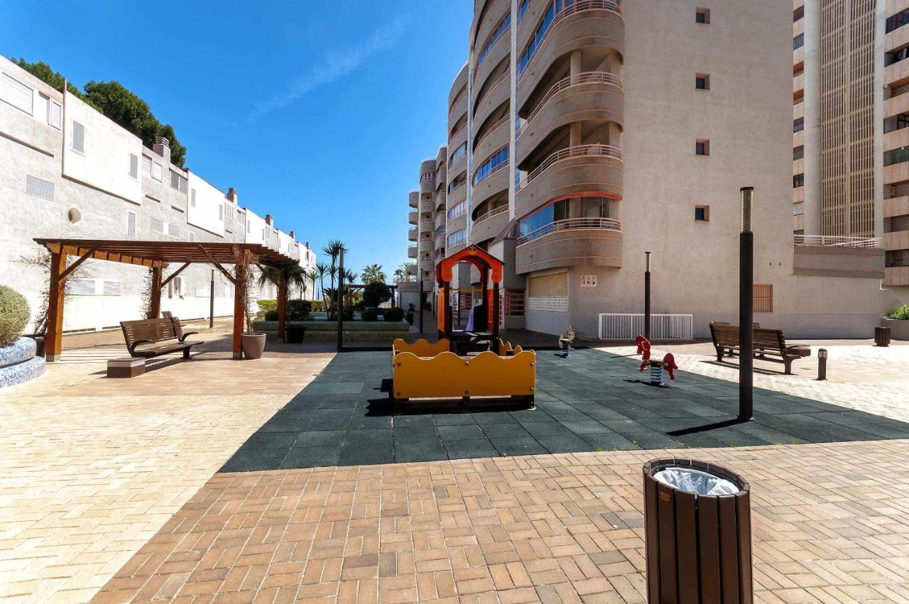 Nuevo Mexico Playa Vistas Al Mar 3 Habitaciones Piscina Y Garaje Calp Dış mekan fotoğraf
